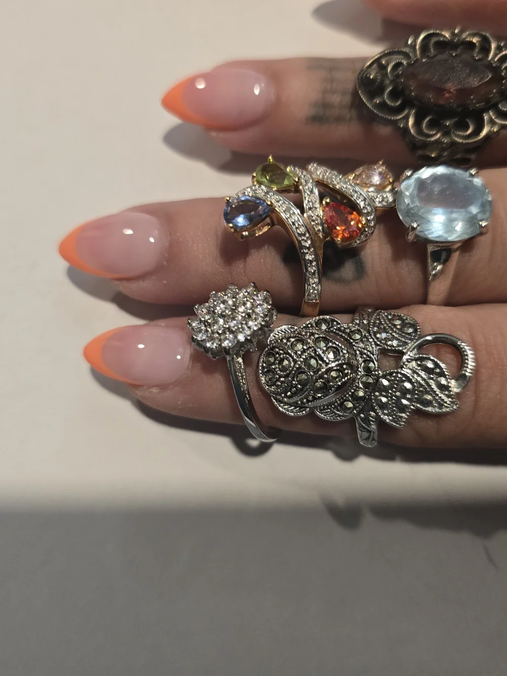 Vintage Ring Lot- Women Jewelry - Picture 6 of 8